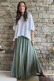 Songbird Bandeau Skirt Dress Khaki - /20=